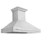ZLINE 48" Autograph Stainless Steel Wall Range Hood, 8654STX-48