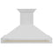 ZLINE 48" Autograph Stainless Wall Range Hood, 8654STZ-48-G