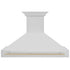 ZLINE 48" Autograph Stainless Wall Range Hood, 8654STZ-48-G