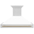 ZLINE 48" Autograph Stainless Wall Range Hood, 8654STZ-WM48-CB