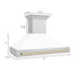 ZLINE 48" Autograph Stainless Wall Range Hood, 8654STZ-WM48-G