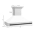 ZLINE 48" Autograph Stainless Wall Range Hood, 8654STZ-WM48-MB