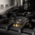ZLINE 48" Black Stainless, Gas Burner, Electric Oven Range, RAB-48