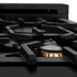 ZLINE 48" Black Stainless,Gas/Electric Range, Brass Burners, RAB-BR-48