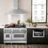 ZLINE 48" Bundle, Range RA48 & Wall Range Hood KB-48, 2KP-RAWMRH48
