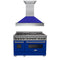 ZLINE 48" Bundle Range RAS-BM-48 & Range Hood 8654BM-48, 2KP-RASBMRH48