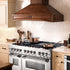 ZLINE 48" Dual Fuel Snow Stainless Range, Snow Stainless Door, RAS-SN-48