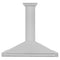 ZLINE 48" Fingerprint Resistant Stainless Steel Range Hood with Stainless Steel Handle KB4SNX-48