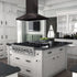 ZLINE 48" Island Range Hood in Black Stainless Steel, BSGL2iN-48
