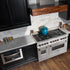 ZLINE 48" Professional Dual Fuel Range with Snow Finish Door, RA-SN-48
