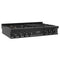 ZLINE 48" Rangetop, Black Stainless, Brass Burners, RTB-BR-48