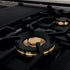 ZLINE 48" Rangetop With 7 Gas Brass Burners, RT-BR-48