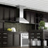 ZLINE 48" Remote Dual Blower Stainless Wall Range Hood, 697-RD-48
