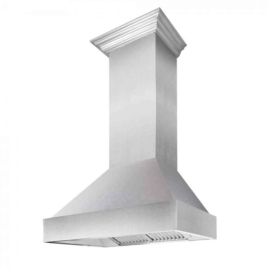 ZLINE 48" Snow Finish Range Hood with Snow Finish Shell, 8654SN-48
