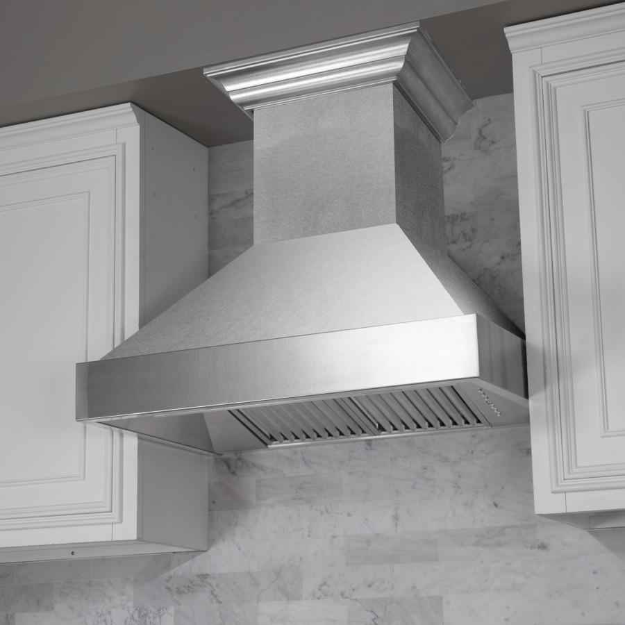 ZLINE 48" Snow Finish Range Hood with Snow Finish Shell, 8654SN-48