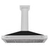 ZLINE 48" Stainless Range Hood Shell, Stainless Handle KB4SNX-BLM-48