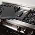 ZLINE 48" Stainless Steel 6.0 cu.ft. 7 Gas Burner/Electric Oven Range with Griddle RA48