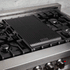 ZLINE 48" Stainless Steel 6.0 cu.ft. 7 Gas Burner/Electric Oven Range with Griddle RA48