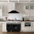 ZLINE 48" Stainless Steel Range Hood with Shell and Stainless Steel Handle KB4STX-BLM-48