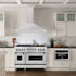 ZLINE 48" Stainless Steel Range Hood with Stainless Steel Handle KB4STX-48