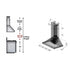 ZLINE 48" Stainless Steel Wall Range Hood, KB-48