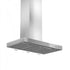 ZLINE 48" Stainless Wall Range Hood with Crown Molding, KECRN-48