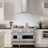 ZLINE 48" Wall Range Hood, Stainless Steel, Glass, KN4-48