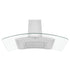 ZLINE 48" Wall Range Hood, Stainless Steel, Glass, KN4-48