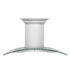 ZLINE 48" Wall Stainless Range Hood, Bluetooth Speakers, KN4CRN-BT-48