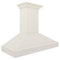 ZLINE 48" Wooden Wall Mount Range Hood in Cottage White, KPTT-48