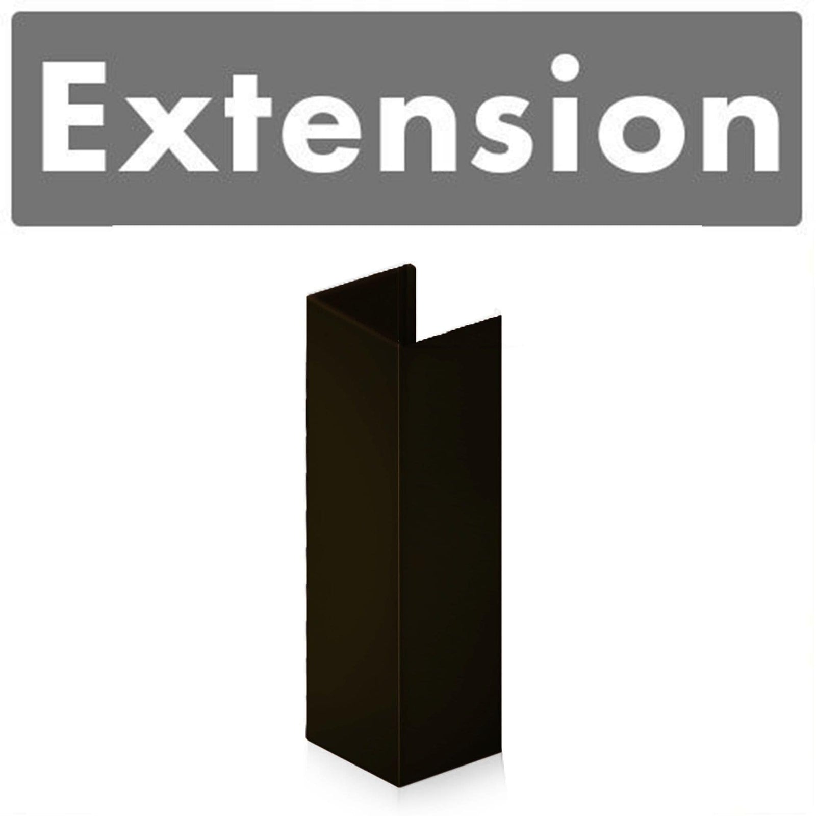 ZLINE 5 Ft. Chimney Extension For Ceilings Up To 12.5 Ft. 8KBB-E