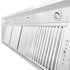 ZLINE 58" Range Hood Insert In Stainless Steel, 721-58