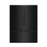 ZLINE 60" 32.2 cu. ft. Built-In 4-Door French Door Refrigerator with Internal Water and Ice Dispenser in Black Stainless Steel RBIV-BS-60