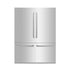 ZLINE 60" 32.2 cu. ft. Built-In 4-Door French Door Refrigerator with Internal Water and Ice Dispenser in Stainless Steel RBIV-304-60