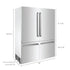 ZLINE 60" 32.2 cu. Ft. Panel Ready Built-In 4-Door French Door Refrigerator with Internal Water and Ice Dispenser RBIV-60