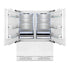 ZLINE 60" 32.2 cu. Ft. Panel Ready Built-In 4-Door French Door Refrigerator with Internal Water and Ice Dispenser RBIV-60