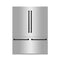 ZLINE 60" Autograph 32.2 cu. ft. 4-Door French Door Fridge Water/Ice Dispenser Stainless Steel Matte Black Accents RBIVZ-304-60-MB