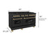 ZLINE 60" Autograph Dual Fuel Range, Black Stainless, RABZ-60-CB