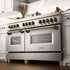 ZLINE 60" Autograph Edition, 7.4 cu. ft. Dual Fuel Range, RAZ-60-G