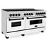 ZLINE 60" Autograph Edition, 7.4 cu. ft. Dual Fuel Range, RAZ-WM-60-MB