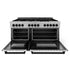 ZLINE 60" Autograph Edition Dual Fuel Range, DuraSnow, RASZ-SN-60-MB