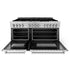 ZLINE 60" Professional Dual Fuel Range In Stainless Steel, RA60