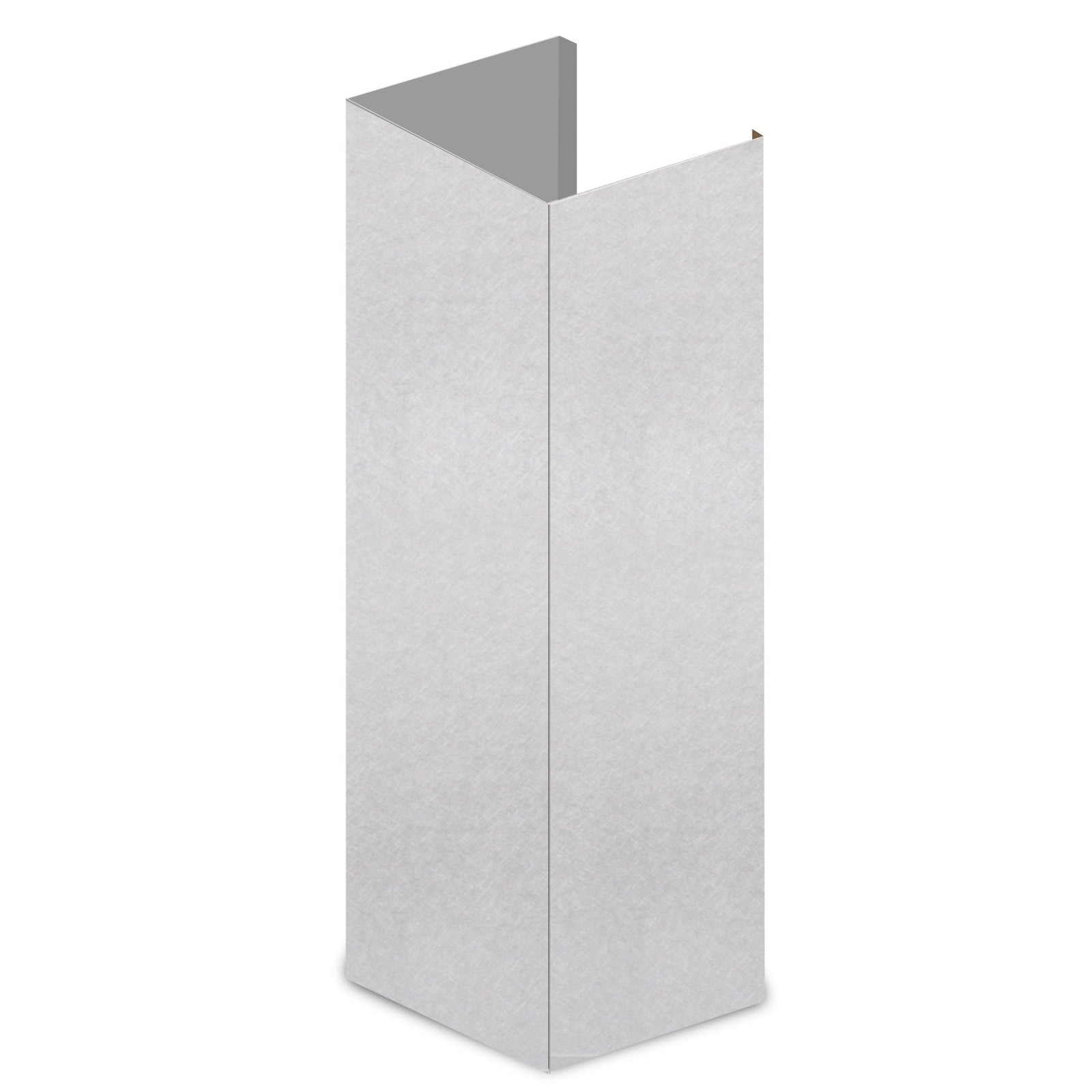 ZLINE 61 In. Snow Finished Stainless Steel Chimney Extension For Ceilings Up To 12.5 Ft. (8KN4S-E)