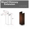 ZLINE 61" Wooden Chimney Extension for Ceilings up to 12.5', KBAR-E