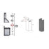ZLINE 61" Wooden Chimney Extension for Ceilings up to 12.5', KBUU-E