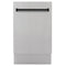 ZLINE Autograph 18" Dishwasher Stainless Door, Black DWVZ-304-18-MB