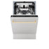 ZLINE Autograph 18" Dishwasher Stainless Door, Gold Handle DWVZ-304-18-G
