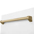 ZLINE Autograph 18" Dishwasher White Door, Bronze Handle DWVZ-WM-18-CB
