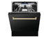 ZLINE Autograph 24" Dishwasher Black Stainless, DWVZ-BS-24-CB