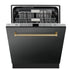 ZLINE Autograph Edition 24" Dishwasher Black Stainless, DWMTZ-BS-24-CB